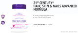 21st Century Vitamins Hair Skin and Nails Review 2026