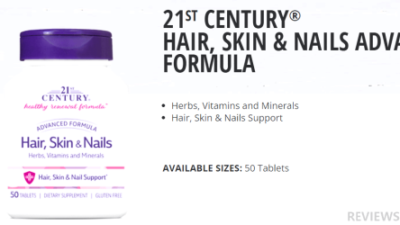 21st Century Vitamins Hair Skin and Nails Review 2026