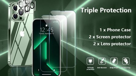 Best iPhone 13 Pro Max Tempered Glass Screen Protector with Price Details